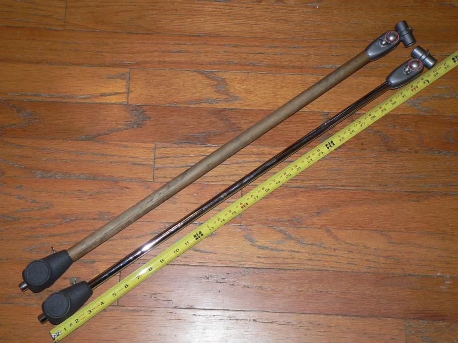 2 Vintage Atlas Sound Booms W/Counter Weights and Swivels