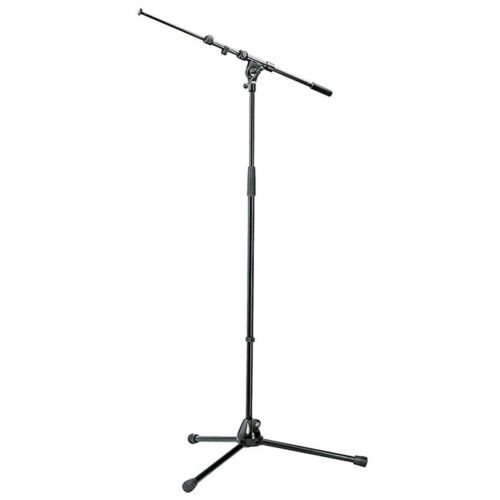 K & M Microphone Stand with Telescopic Boom Arm