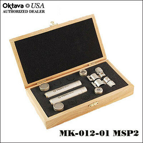 Oktava - MK-012-01 MSP2 - Silver Stereo Pair - New - Make Offer & Win Oktava USA