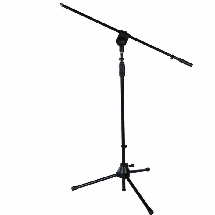 LyxPro TMS-1 Tripod Boom Floor Microphone Stand Adjustable Height