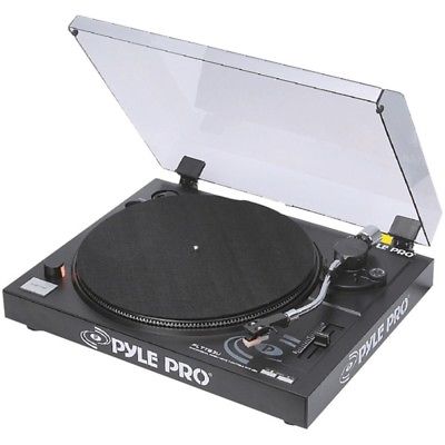 New Pyle Pro PLTTB3U Belt-Drive USB Turntable with Digital Recording Software