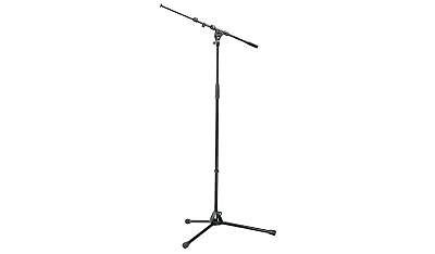 K & M Microphone Stand with Telescopic Boom Arm