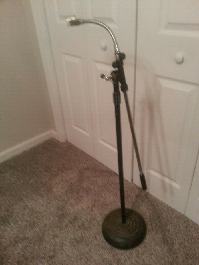 Vintage microphone stand