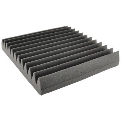 New Pyle Pro PSI18 12 x 12 Studio Soundproofing Recording-Foam Wall Tiles, 24-ct