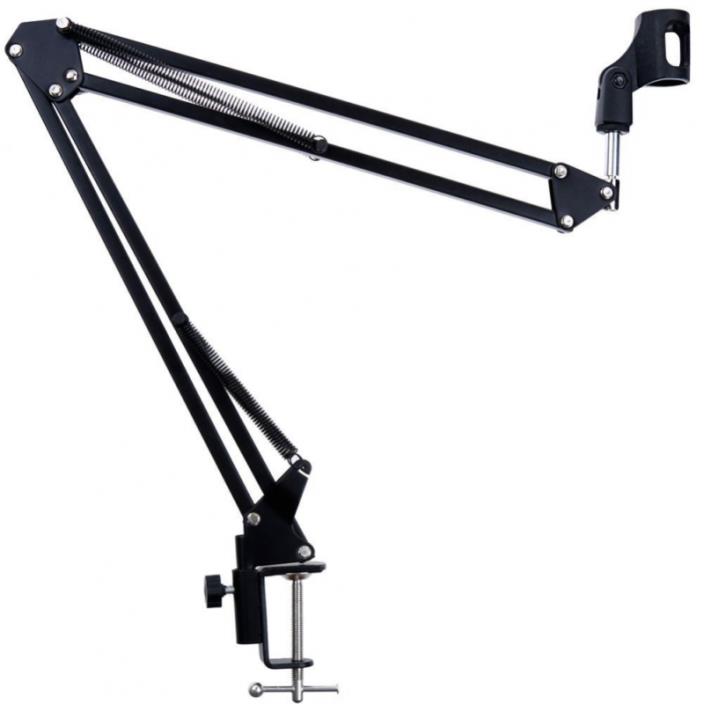 AOREAL Microphone Stand Adjustable Professional Desk Recording Suspension Boom S