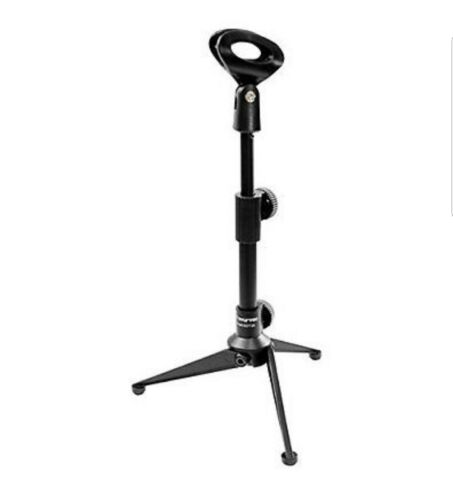 PYLE PMKSDT26 Desktop Tripod Microphone Stand~Adjustable 10.6