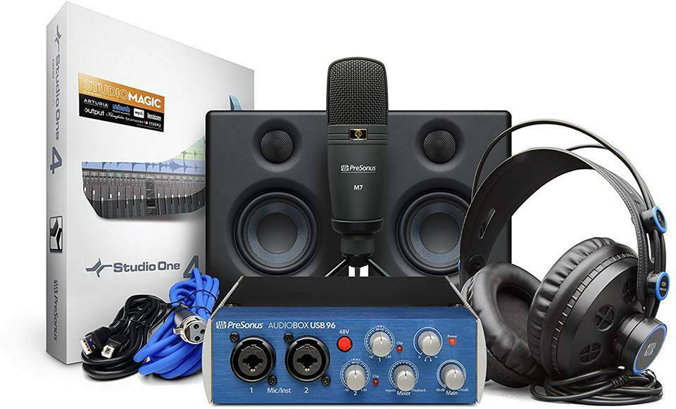 PreSonus AudioBox Studio Ultimate Bundle Complete Hardware/Software Recording Ki