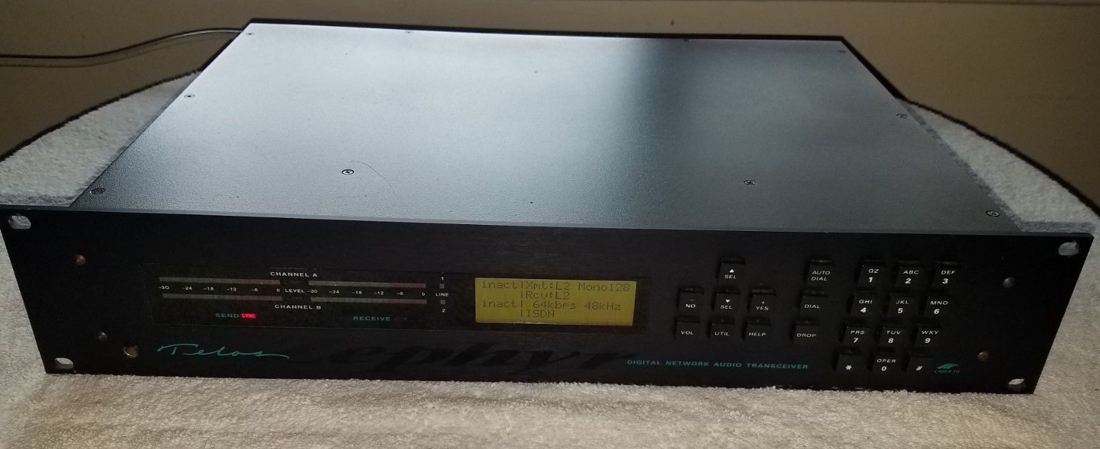 Working Telos Zephyr Digital Network Audio Transceiver