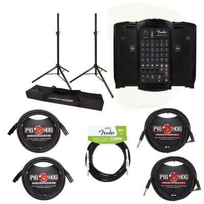 Fender Passport Event 375W 7 Channel PA System with Bluetooth And Accessory Kit
