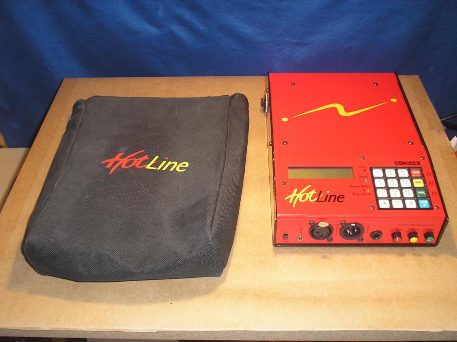 Comrex Hotline analog audio field codec remote broadcast gear POTS phone line