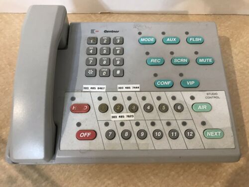 Gentner TS612 Telephone Control Surface