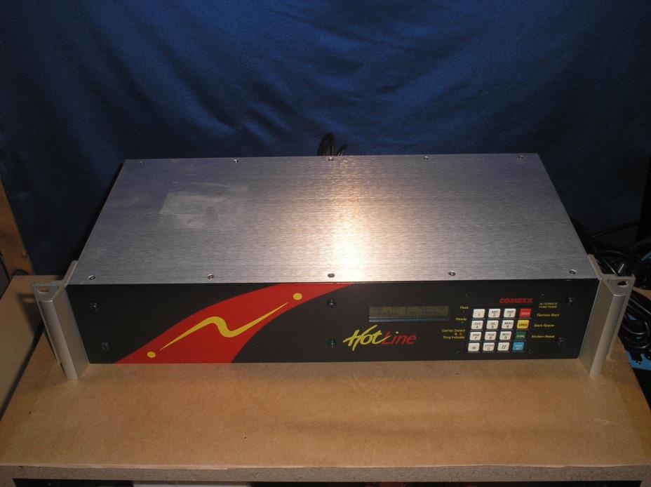 Comrex Hotline analog audio codec remote broadcast gear POTS phone line 2RU