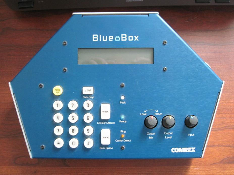 Comrex Blue Box For Remote Radio Broadcast - No Power Source