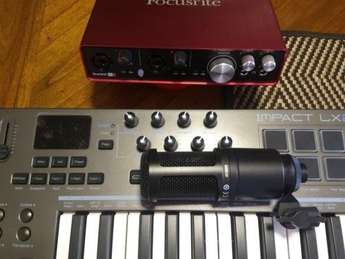 Home Studio Gear- 6i6, AT2020, LX25+