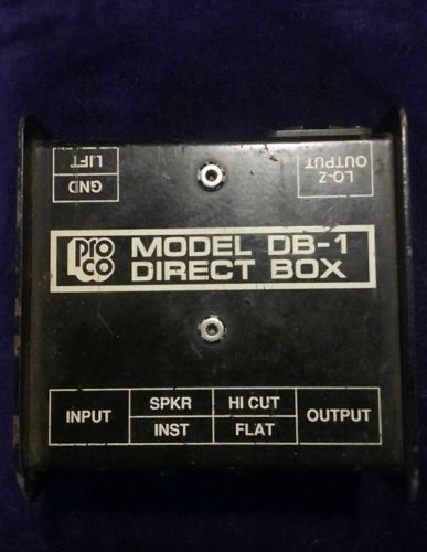 ProCo Model DB-1 Direct Box