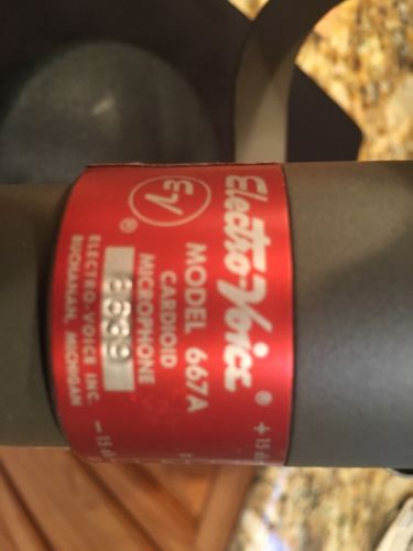 Electro-Voice Model 667A Vintage Microphone