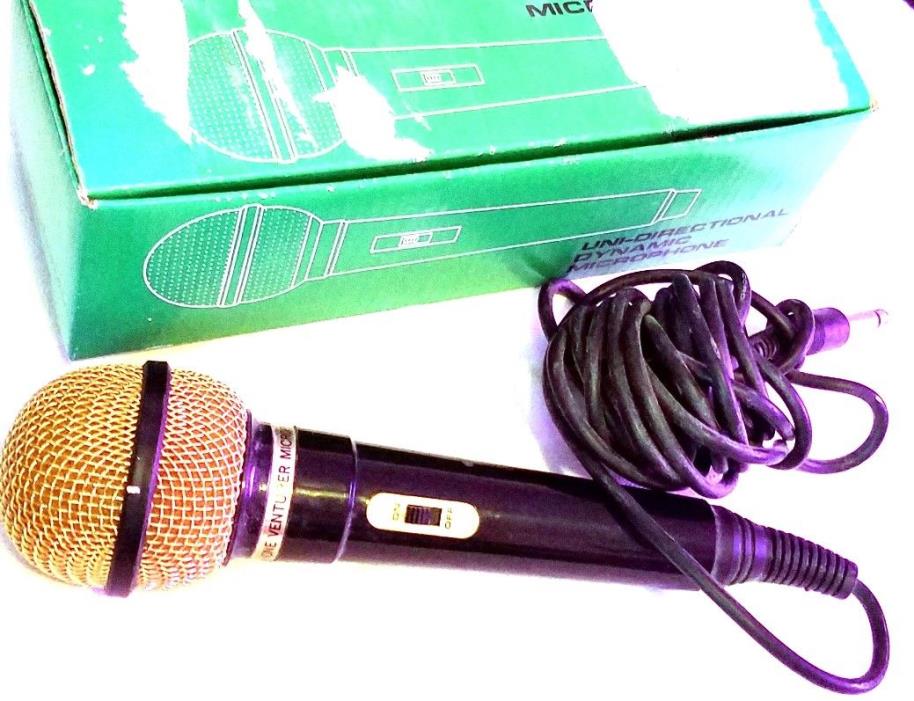 Older 8” Uni-Directional Dynamic Microphone Wired
