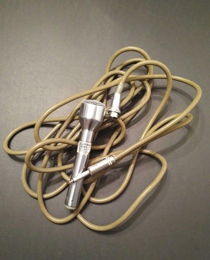 Electro-Voice 631 LO-Z! Omnidirectional Dynamic Microphone w/Amphenol TESTED
