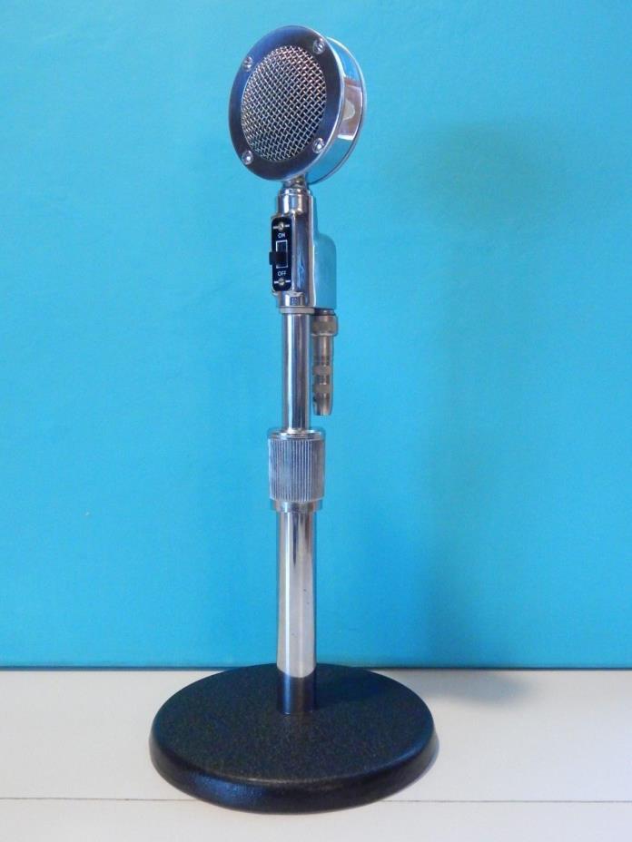 Vintage Rare 1950S Astatic D-104S Microphone And Accessories Shure Antique Old