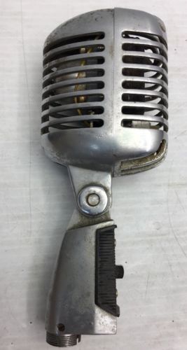 SHURE MICROPHONE MODEL PE55, PROFESSIONAL ENTERTAINERS MICROPHONE - VINTAGE