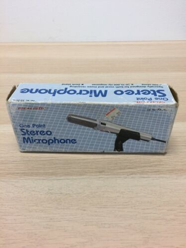 Realistic One Point Stereo Microphone #33-2012 ZT7