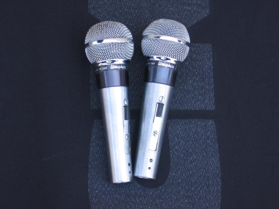 Shure Brothers PE 56D Unisphere I (Pair) mics