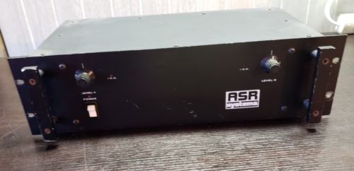 NICE ASR Systems, 2 Channel Power Amplifier, Vintage Rack