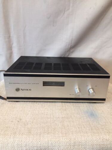 Vintage JVC Nivico ECA-101E, Reverberation Amplifier Stereo Tube Spring Reverb