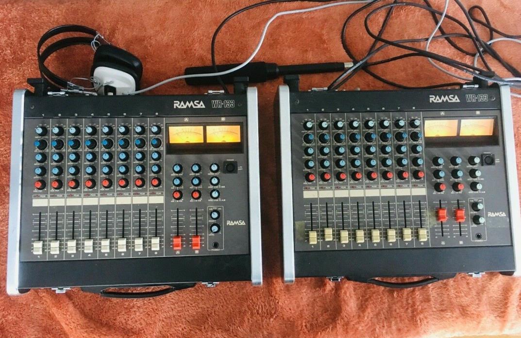 Ramsa WR-133 vintage recording mixing console mixer mic pre board WR133 WR 133