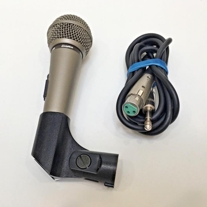 SHURE Unidirectional Dynamic Microphone, Handle & Cord Model 587SB-LC