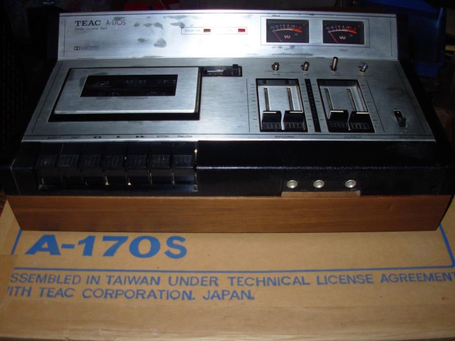 TEAC A-170S stereo cassette deck