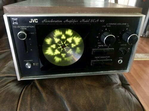 Rare JVC ECA 102 Stereo Spring Reverberation Amplifier Vintage Reverb