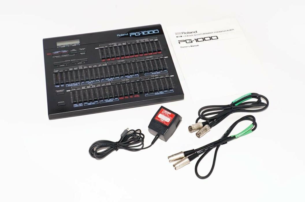 ~ Excellent++ Roland PG-1000 Midi Linear Synthesizer Programmer For D-50/D-550 ~