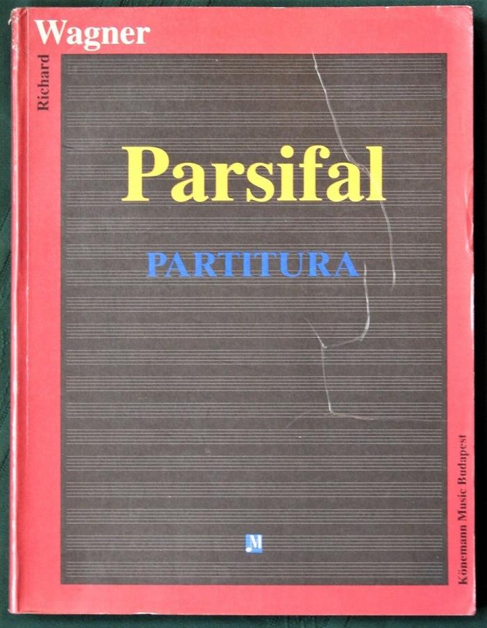 Richard Wagner Opera - Parsifal - Study Score Sheet Music Book