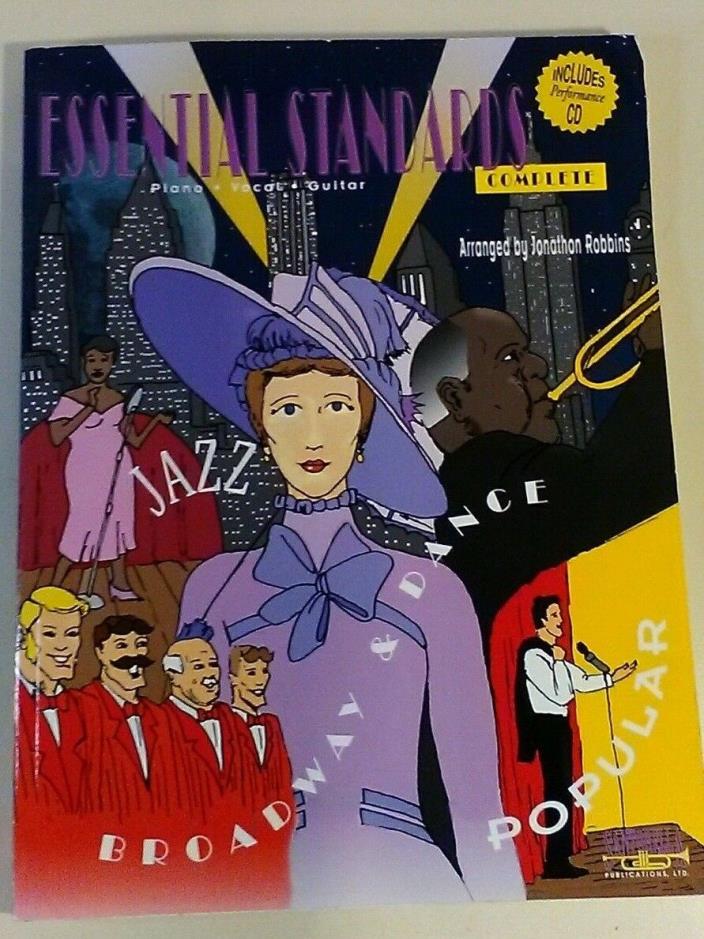Essential Standards, Jazz Songbook, Piano, Guitar, Vocal with CD