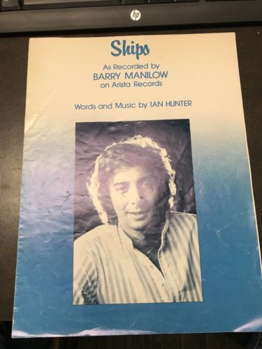 BARRY MANILOW Sheet Music SHIPS 1979