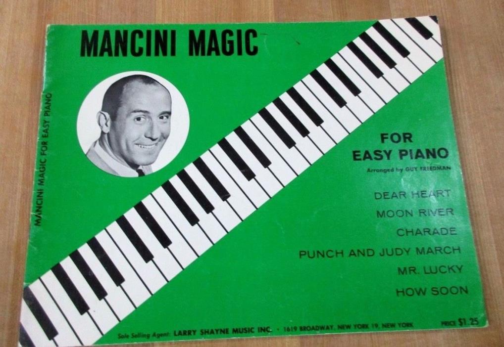 Mancini Magic for Easy Piano arranged by Freedman