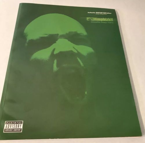 LIMP BIZKIT, Results May Vary - Guitar tab Songbook includes solos
