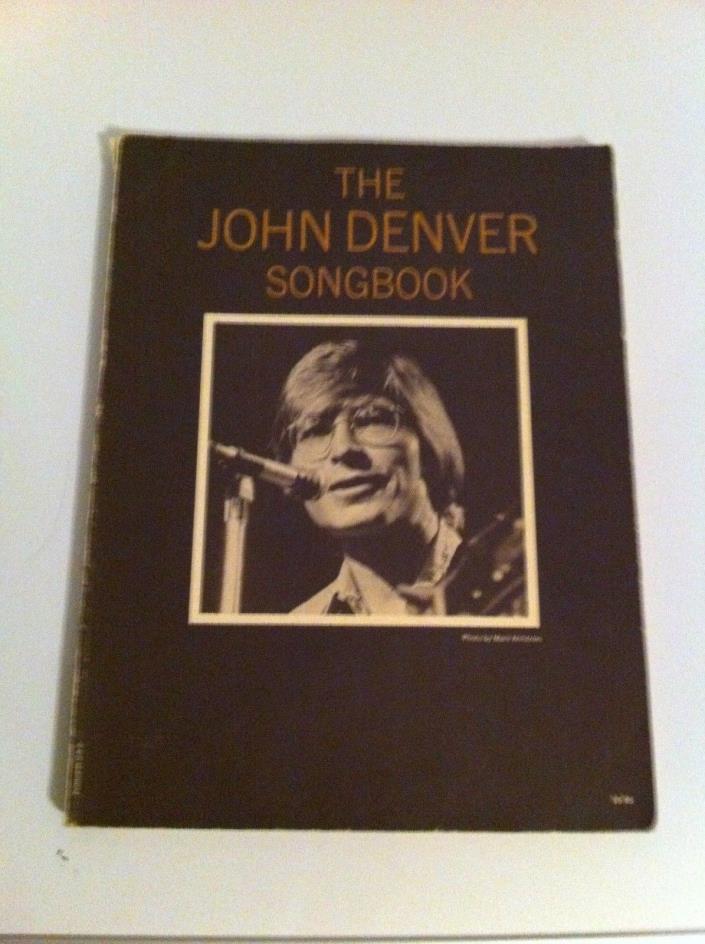 The John Denver Songbook:1971 Piano Vocal Guitar Sheet Music 23 Songs Photos