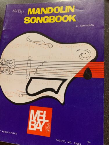 MEL BAY'S MANDOLIN SONGBOOK BY KEN ELDSON 1980