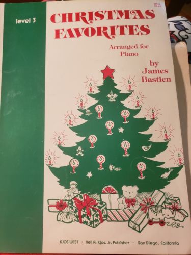 CHRISTMAS FAVORITES LEVEL 3 (BASTIEN SUPPLEMENTARY BOOKS) - SOLO PIANO BOOK