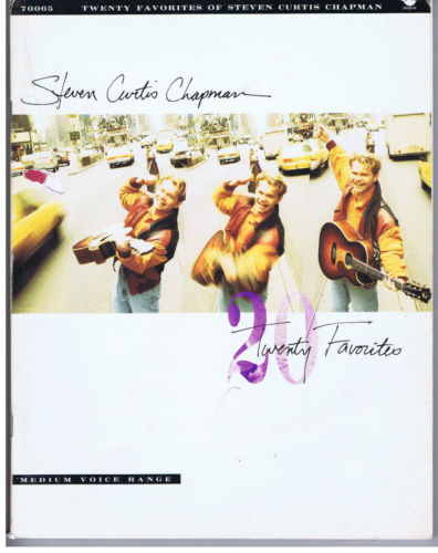 Steven Curtis Chapman 20 Favorites Songbook Piano Christian Music 1992