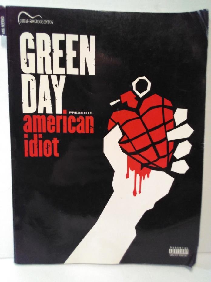 Guitar song book edition Greenday american idiot