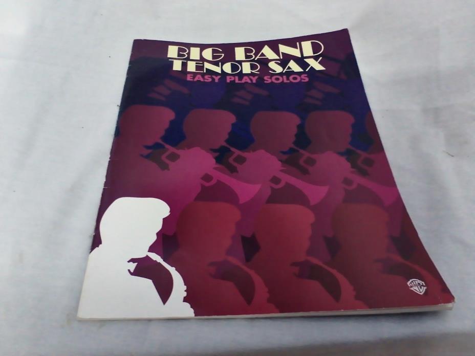 1995 BIG BAND TENOR SAX EASY PLAY SOLOS 21 songs