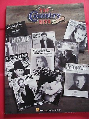 TOP COUNTRY HITS of 1993 1994 Music Songbook, Hal Leonard