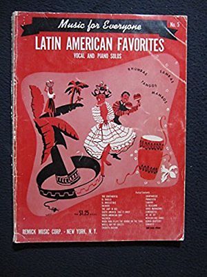 MUSIC FOR EVERYONE NO. 5: LATIN AMERICAN FAVORITES: Vocal and Pian..