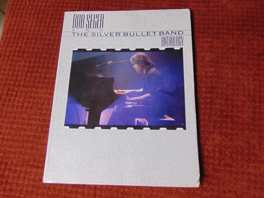 BOB SEGER and THE SILVER BULLET BAND Anthology Songbook, 1988