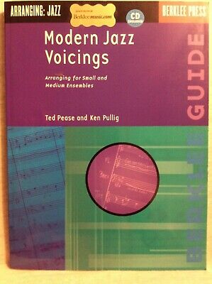 MODERN JAZZ VOICINGS with CD sheet music songbook guitar piano et al arranging