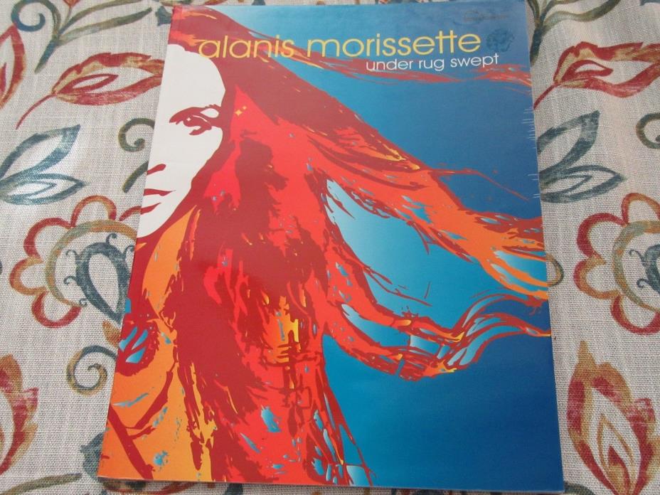 ALANIS MORISSETTE Songbook UNDER RUG SWEPT hits hands clean & precious illusions