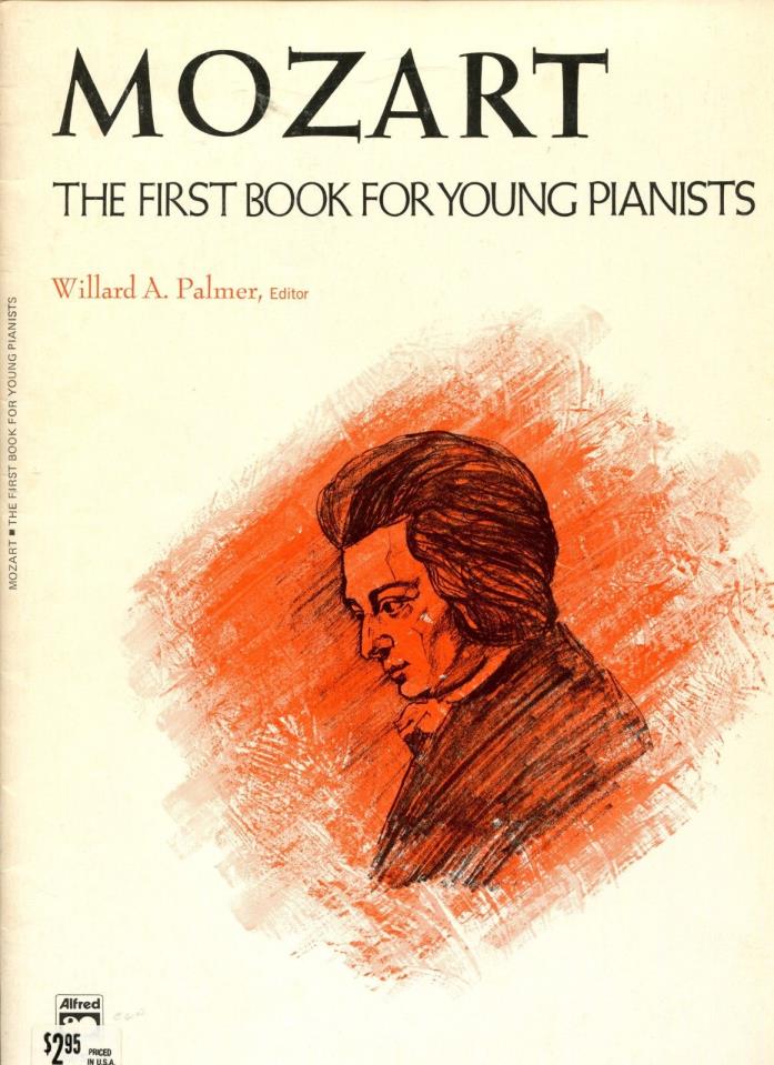 Classical Piano MOZART THE FIRST BOOK FOR YOUNG PIANISTS ~ New! SAVE 40%